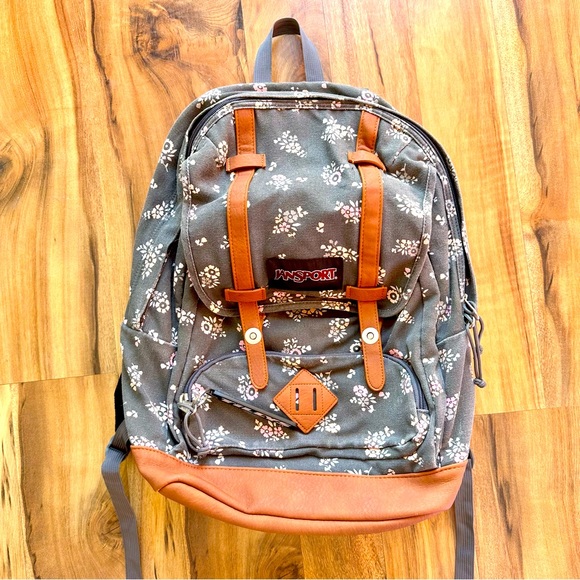 Jansport Bags Jansport Baughman Laptop Backpack Tiny Blooms Print